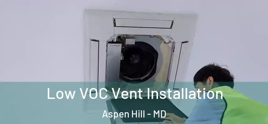  Low VOC Vent Installation Aspen Hill - MD
